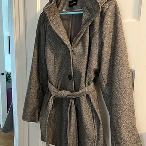 Kelsey Tie Waist Coat - XL